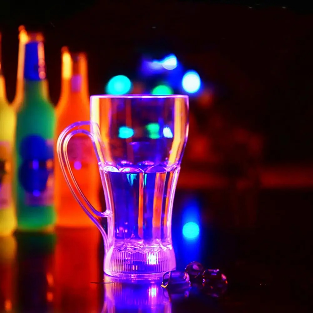 Acrylic LED Flashing Color Changing Glass