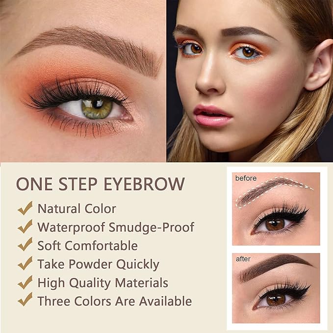 Eyebrow Stamp Stencil kit