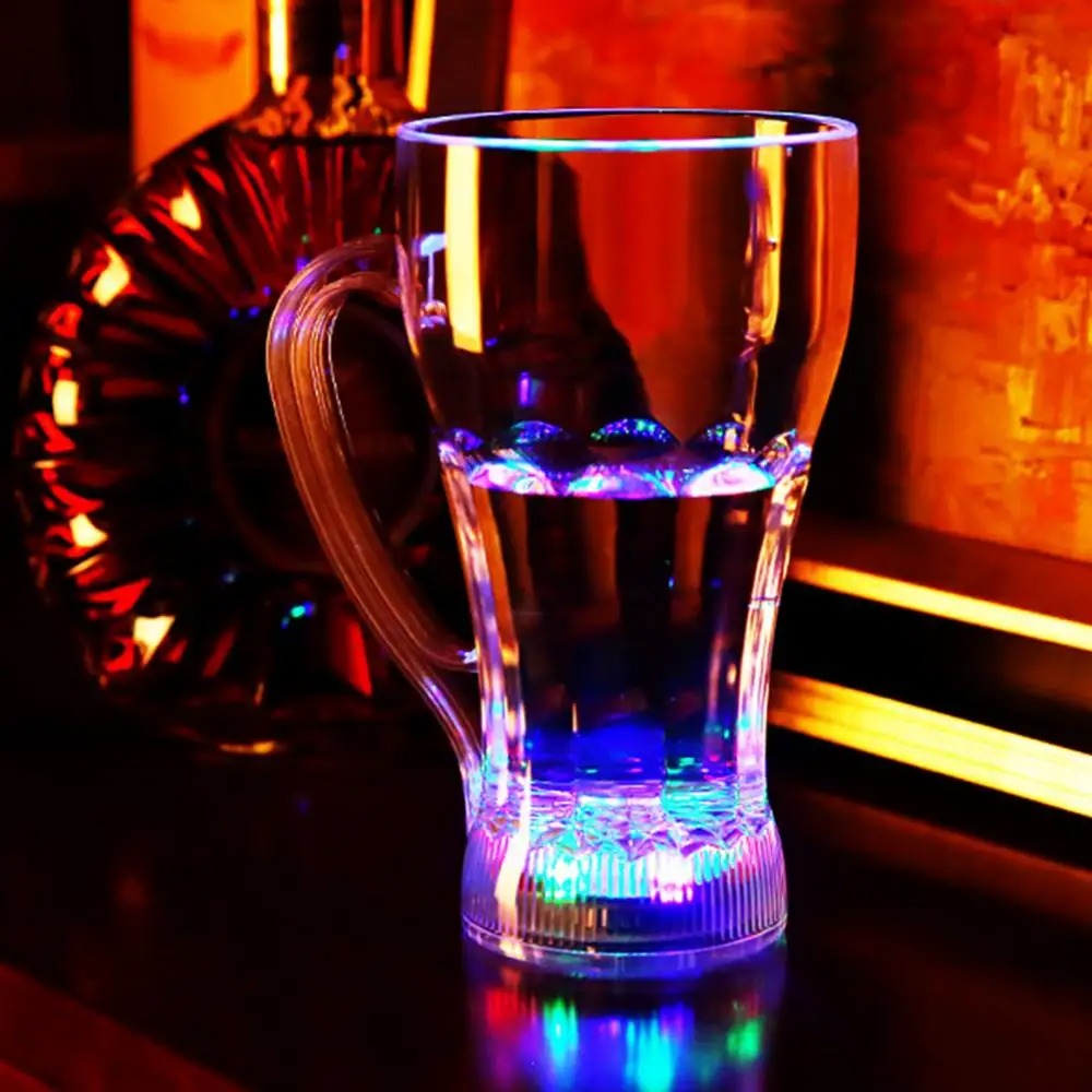 Acrylic LED Flashing Color Changing Glass