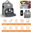 Diaper Bag Backpack – Multifunctional Waterproof Travel Essentials Baby Bag