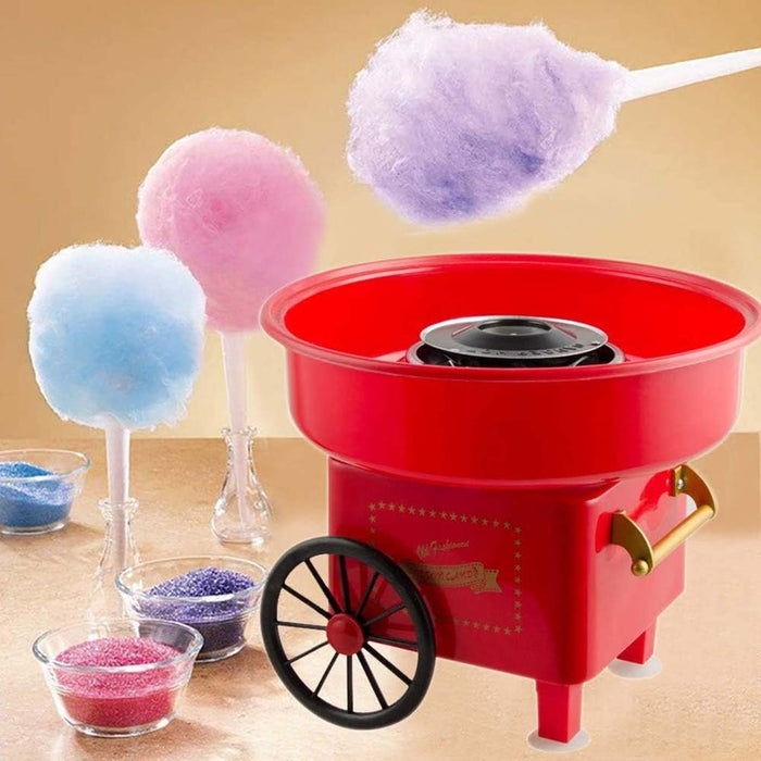 Cotton Candy Machine Maker - Easy to Use & Clean, Mini Cotton Candy Floss Maker for Birthdays & Parties, Fashionable Design, Fun & Sweet Treats for All Ages