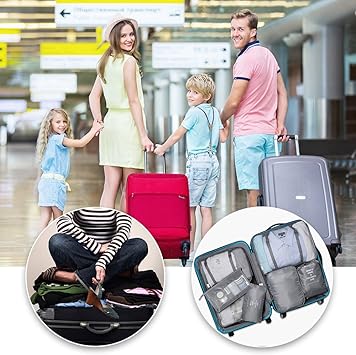 Travel Luggage Organizers🔥🔥(Set Of 7)