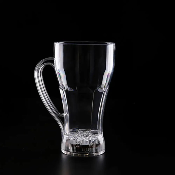 Acrylic LED Flashing Color Changing Glass | Water Activated Light-Up Beer Mug, Whiskey Cup for Parties