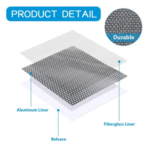 Aluminum Wall Repair Patch Kit(4/6/8 inch)
